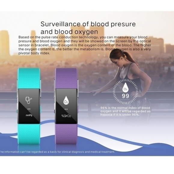 Smart watch smart bracelet bluetooth water resist - Picture 8 of 8